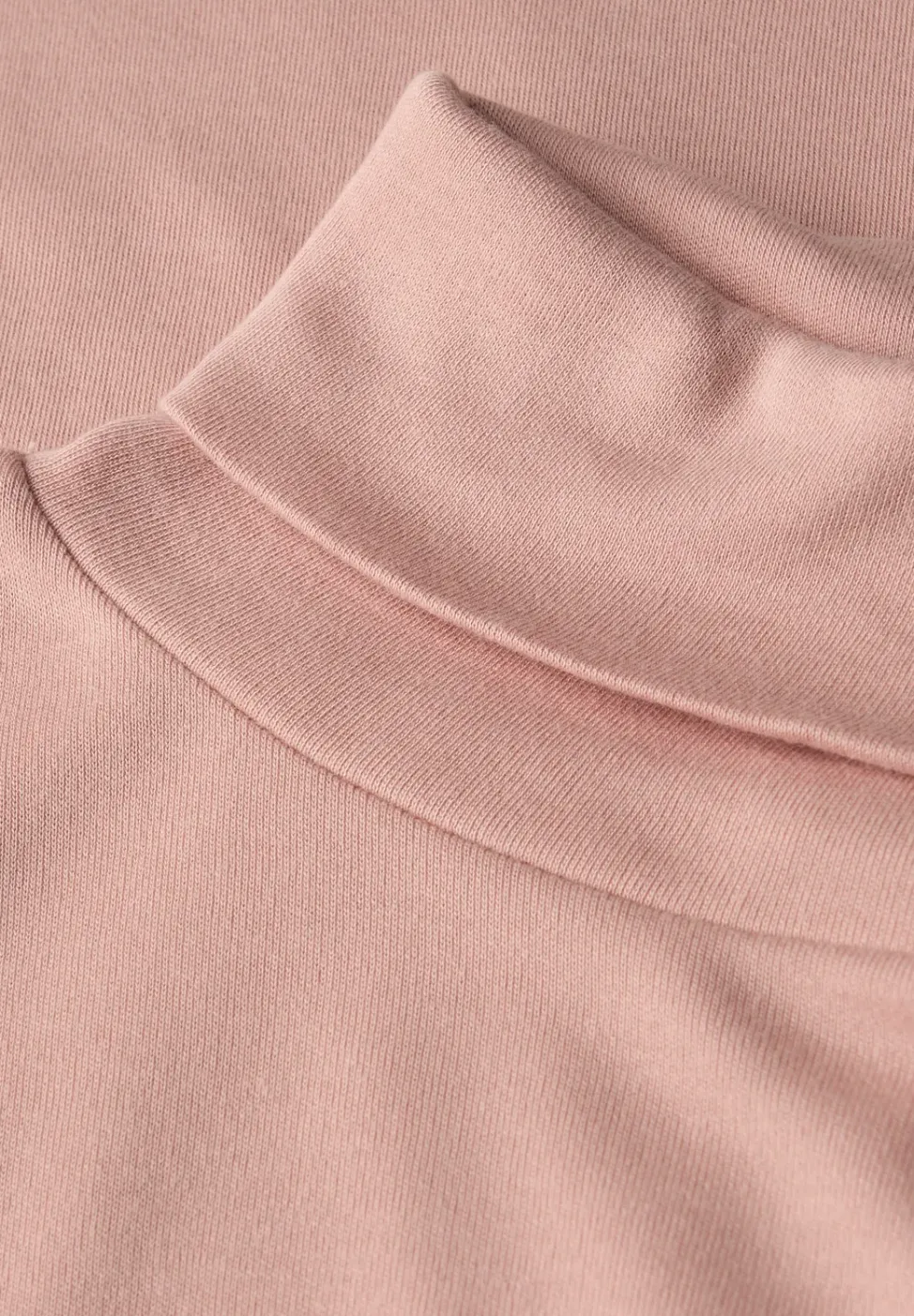Basic shirt met coltrui