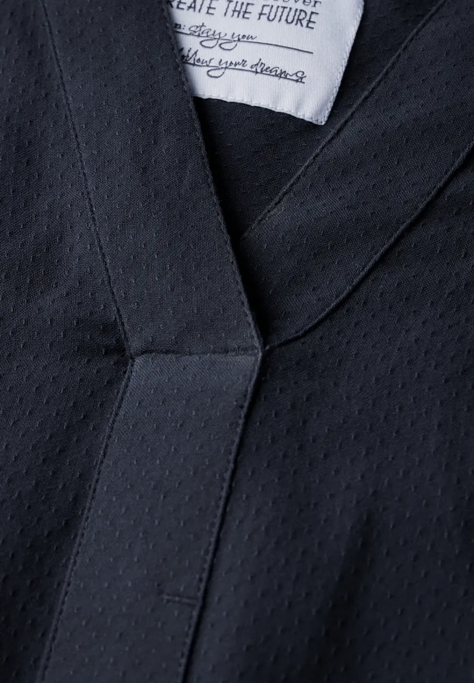 Blouse in effen kleur