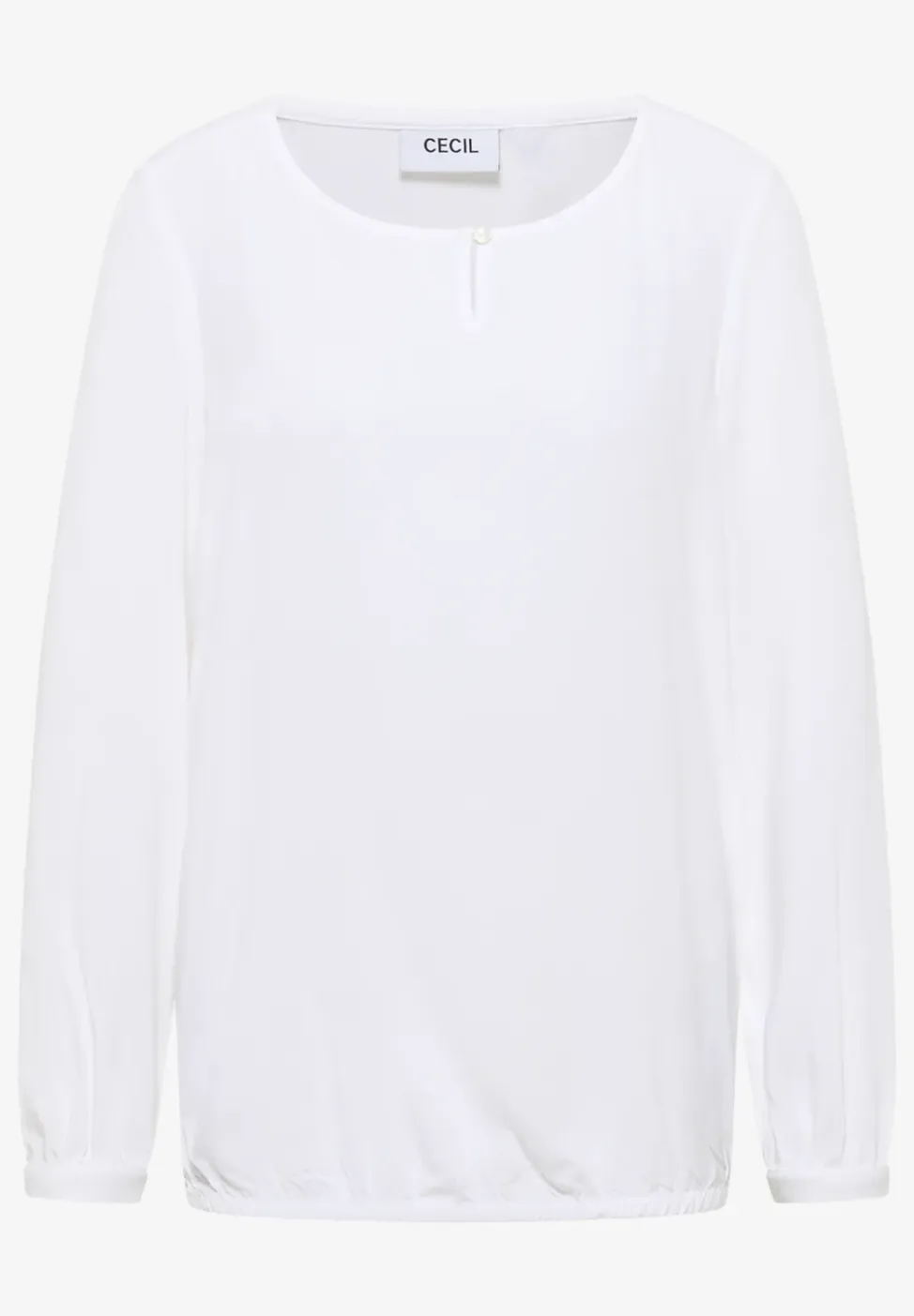 Blouse in effen kleur