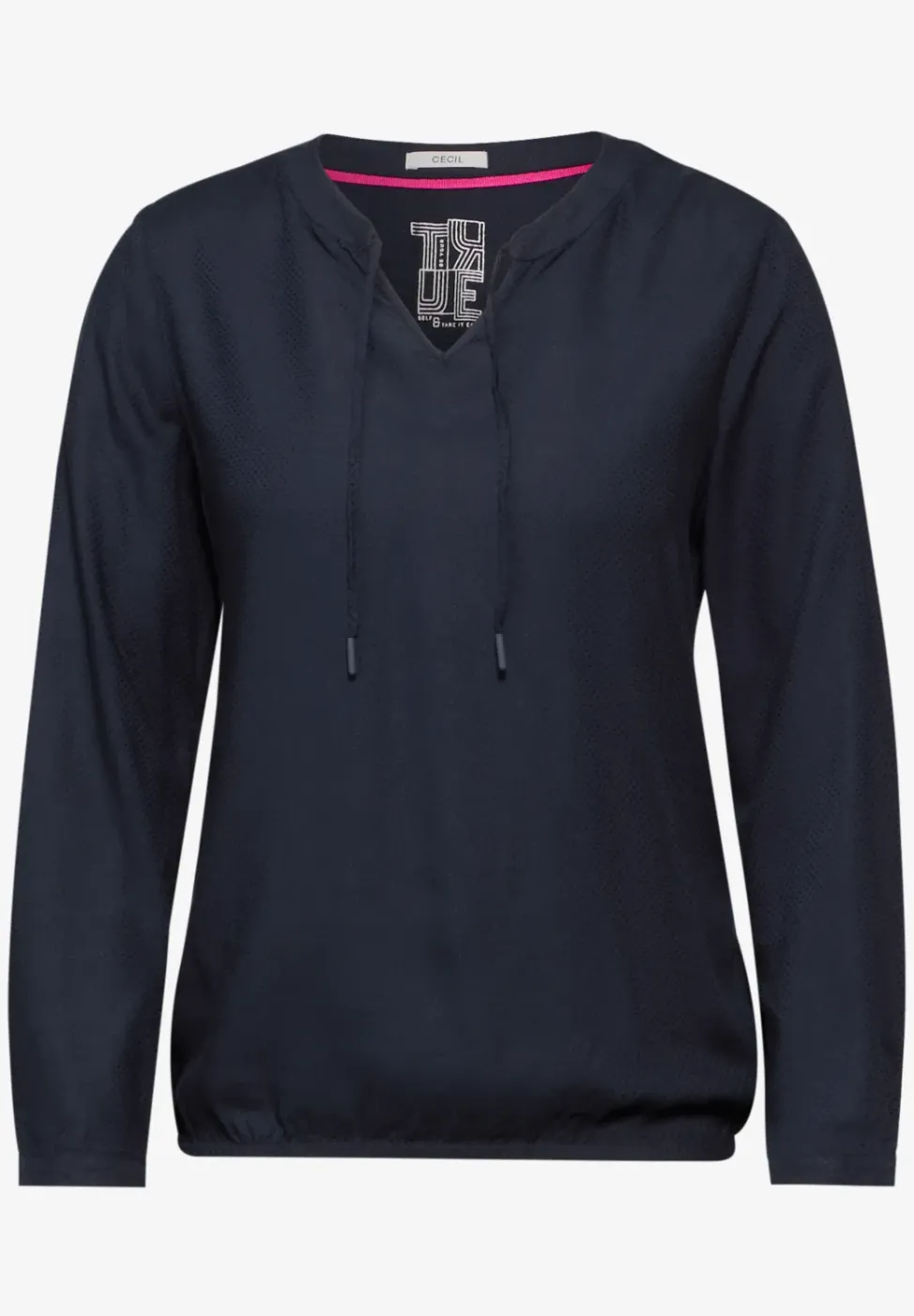 Blouse met elastische zoom