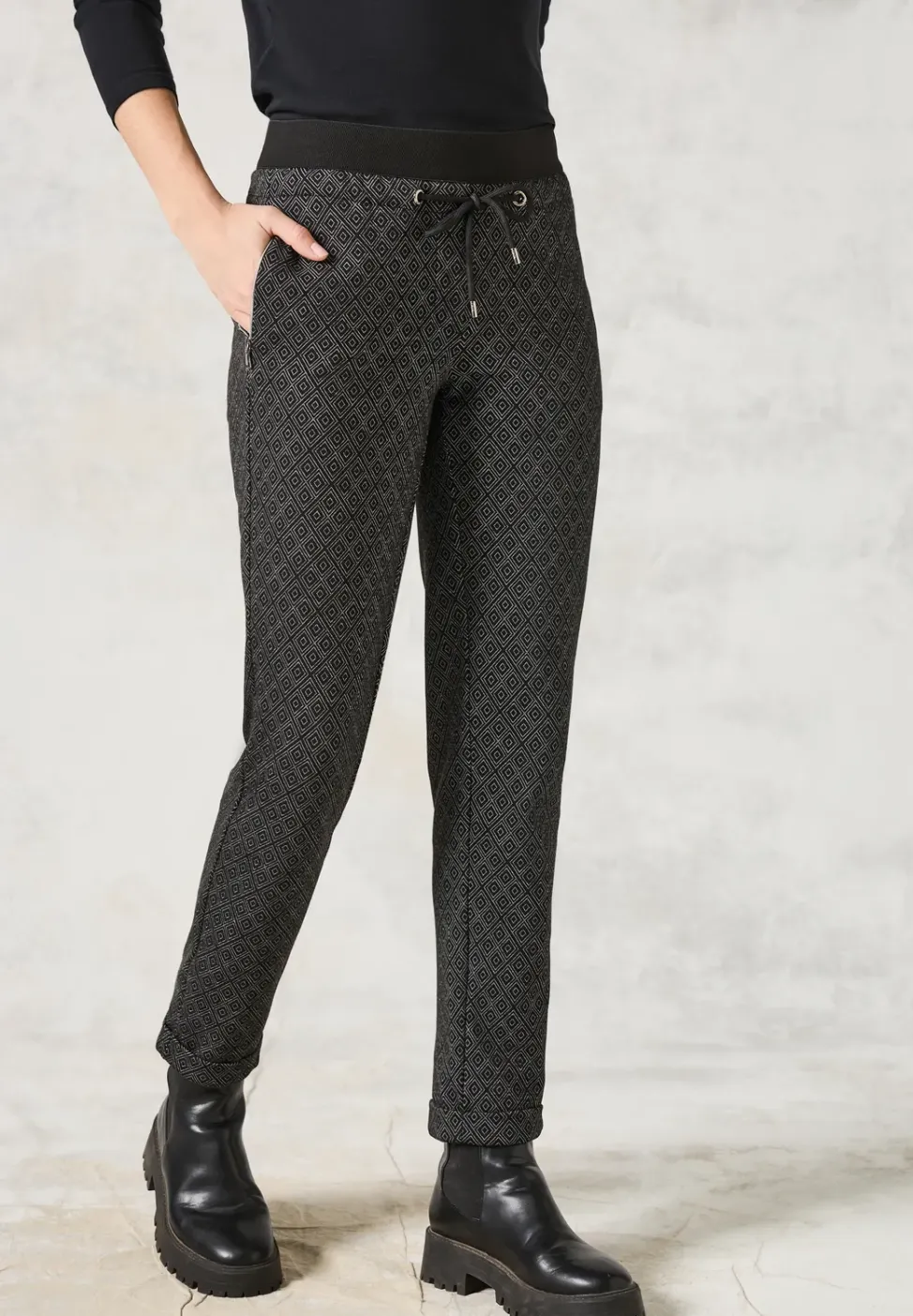 Broek met print