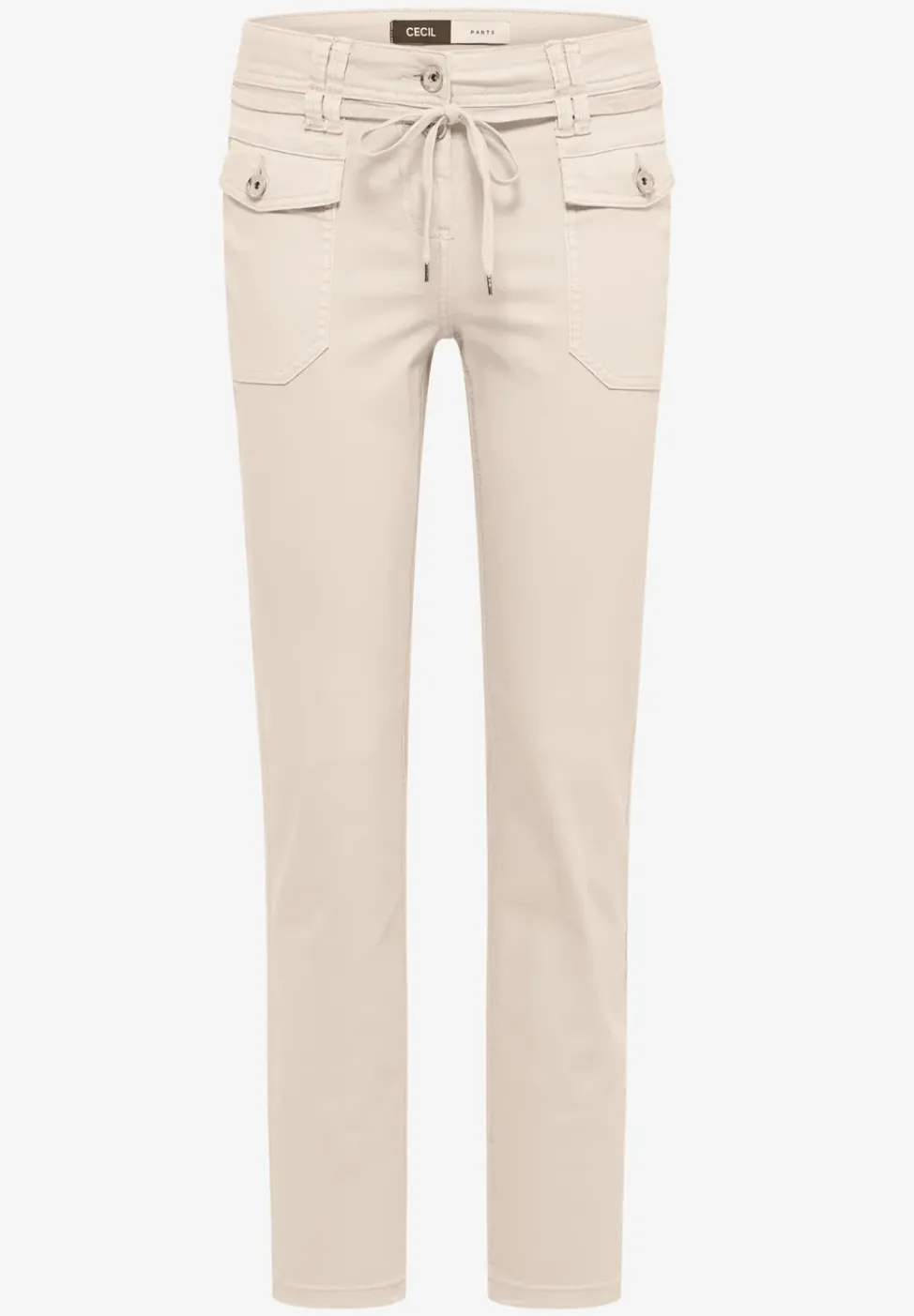 Broek met smalle pijpen