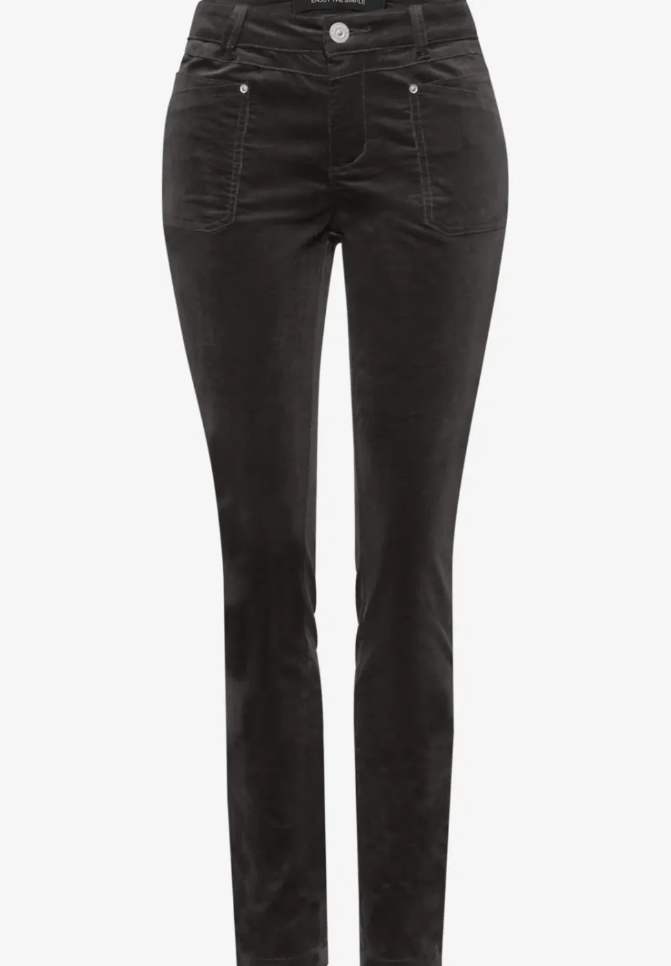 Corduroy broek in casual pasvorm