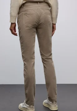 Corduroy broek in casual pasvorm