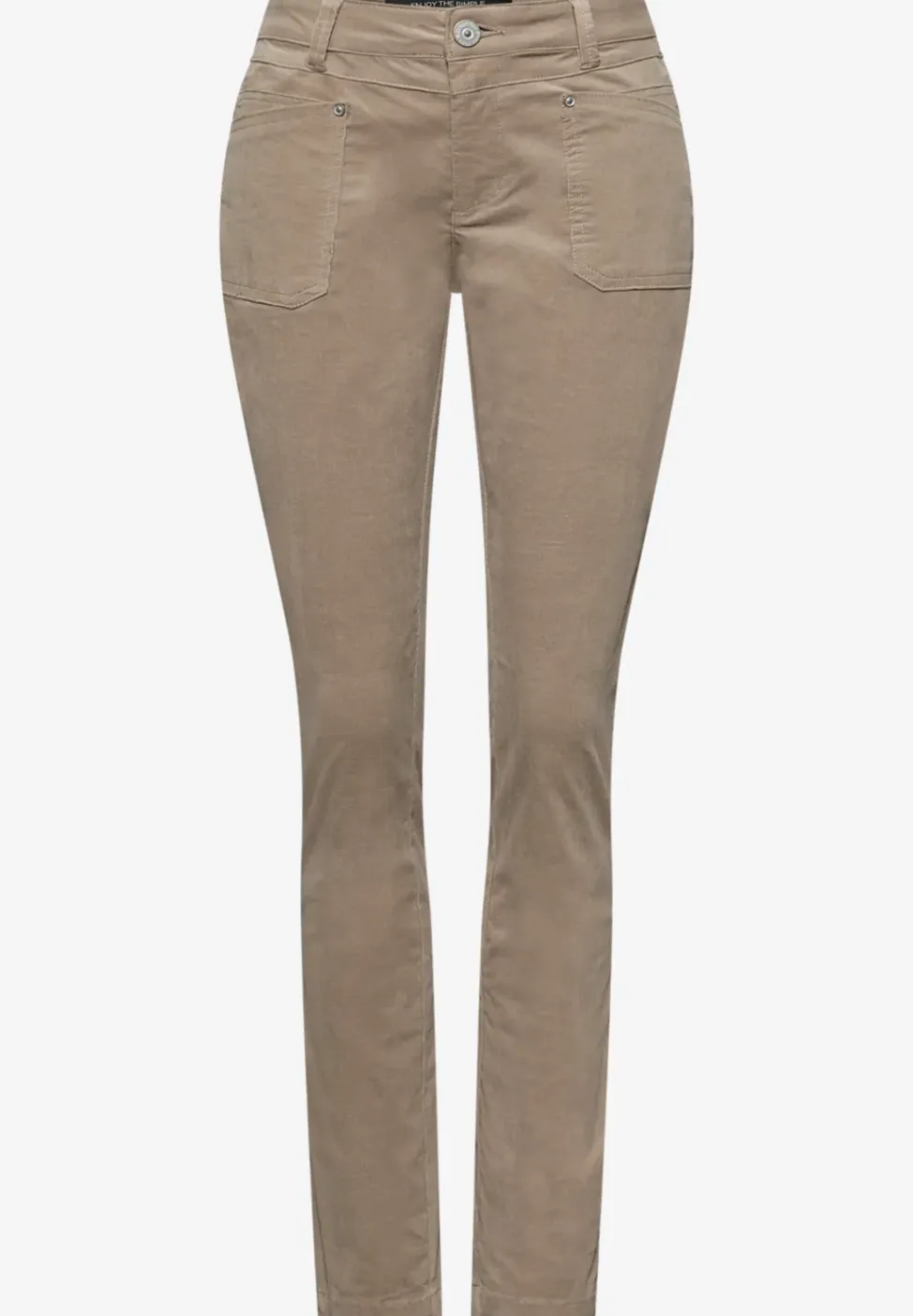 Corduroy broek in casual pasvorm