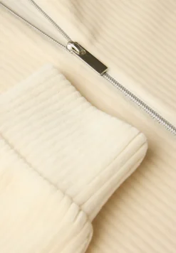 Corduroy jas met rits