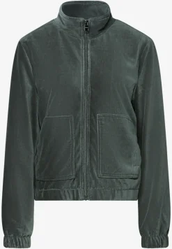 Corduroy jas met rits