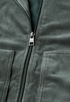 Corduroy jas met rits