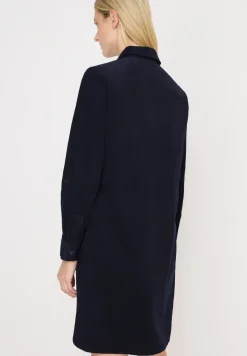 Corduroy jurk in effen kleur