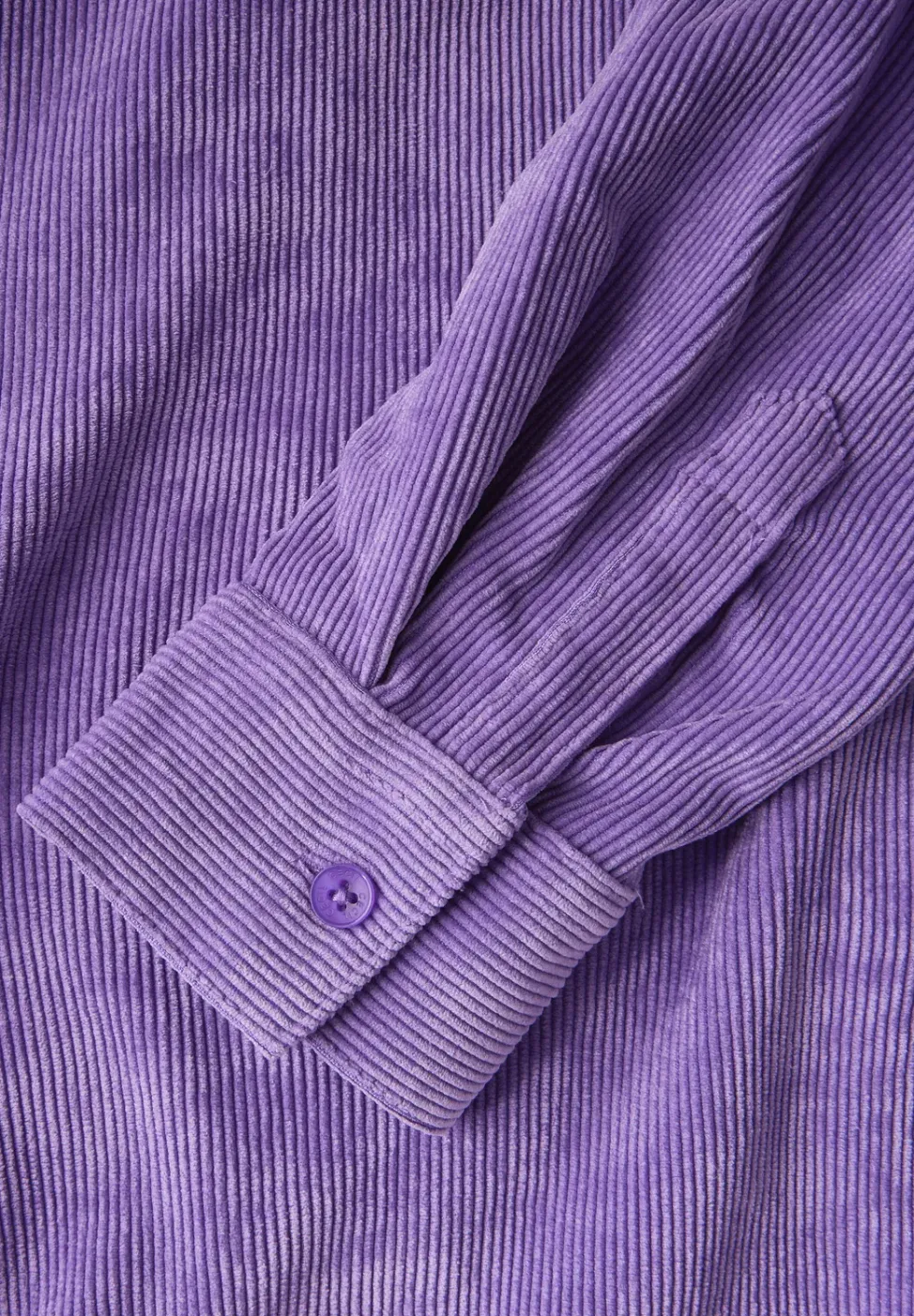 Corduroy jurk in effen kleur