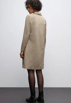 Corduroy jurk met rits