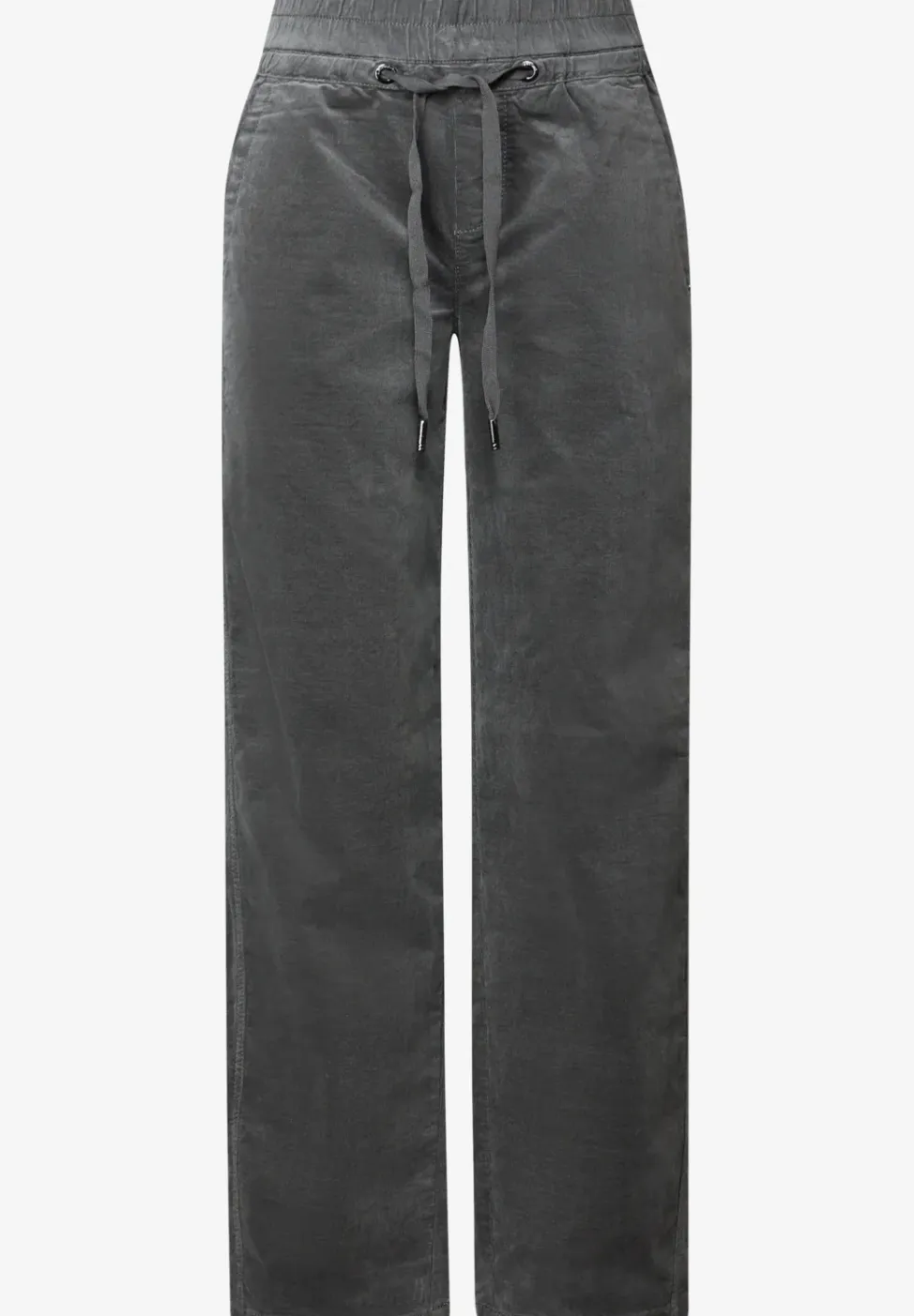 Gewassen look corduroy broek
