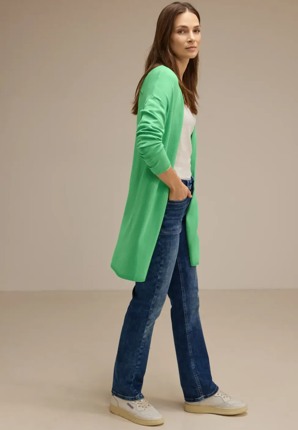 Lange cardigan