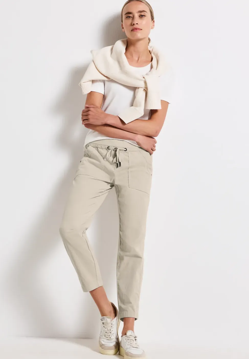 Loose Fit corduroy broek