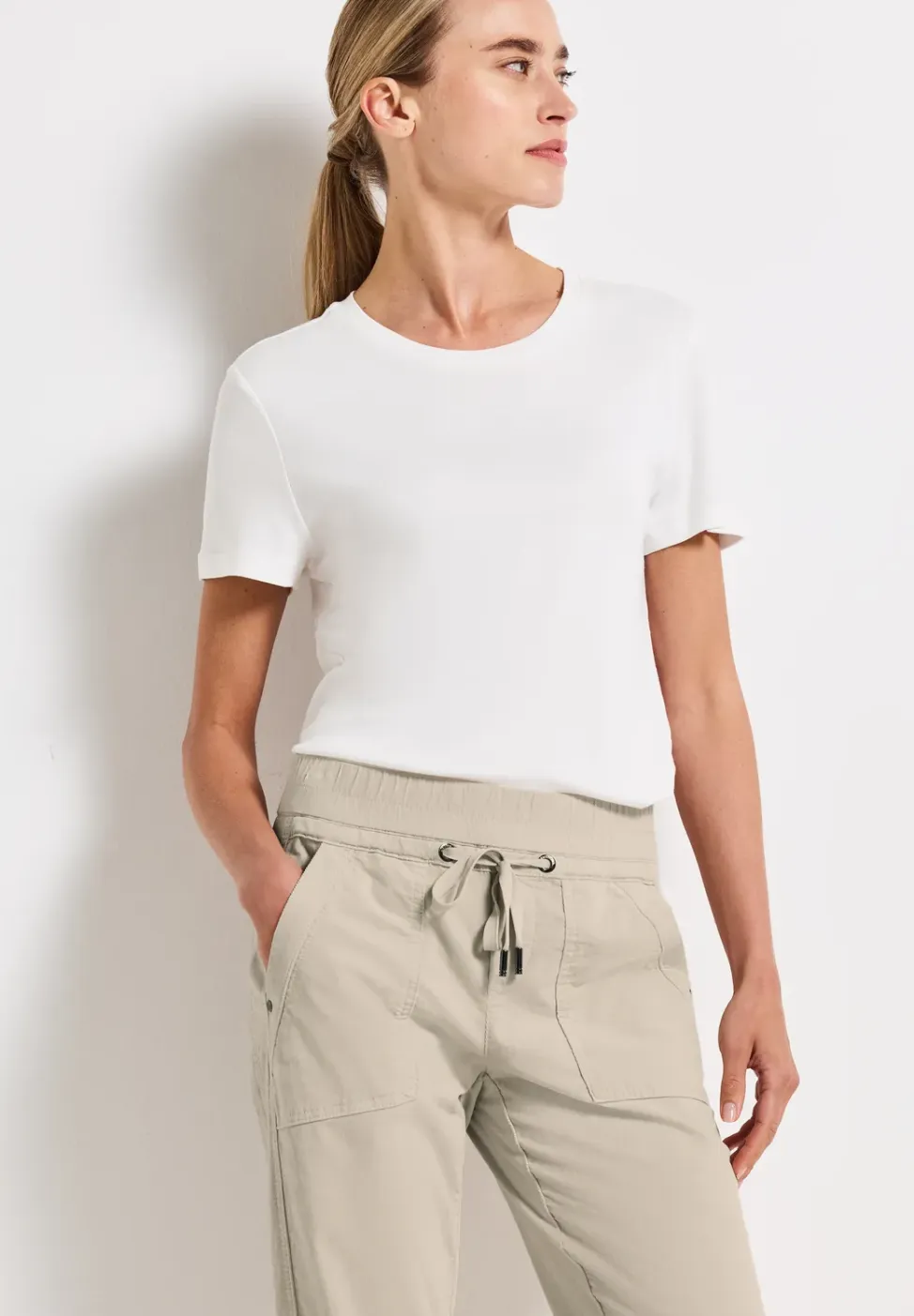 Loose Fit corduroy broek