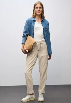 Loose Fit corduroy broek