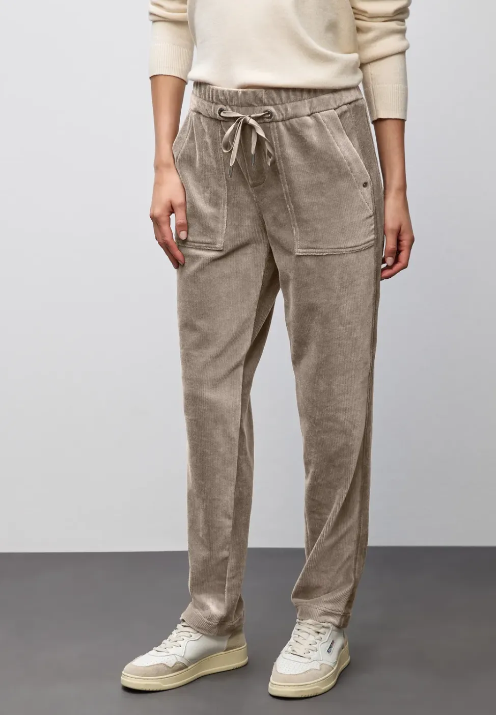 Loose Fit corduroy broek