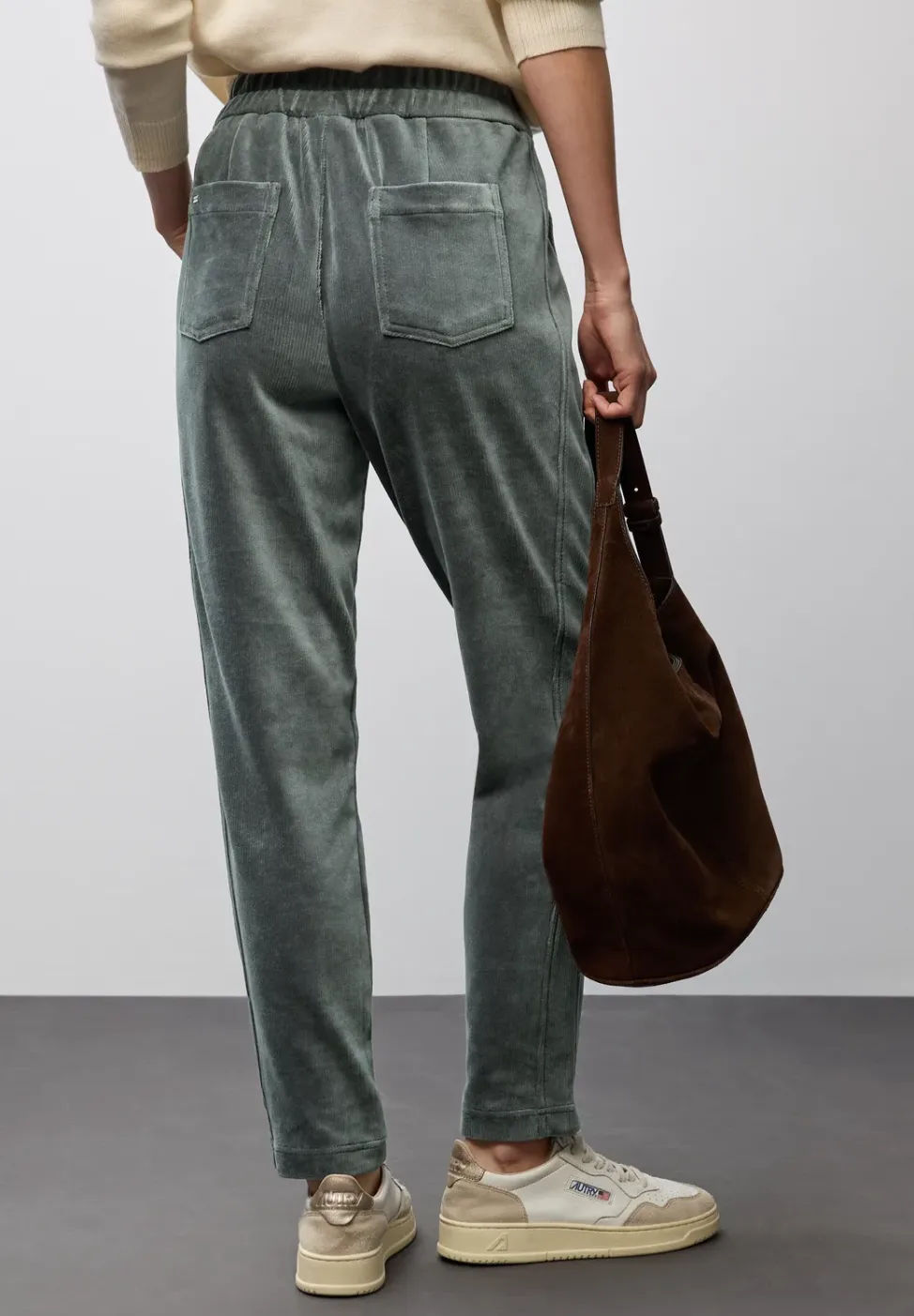 Loose Fit corduroy broek