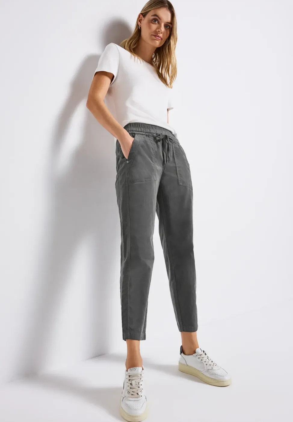 Loose Fit corduroy broek