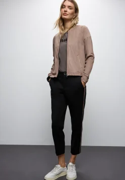 Shirt met bouclé-opdruk