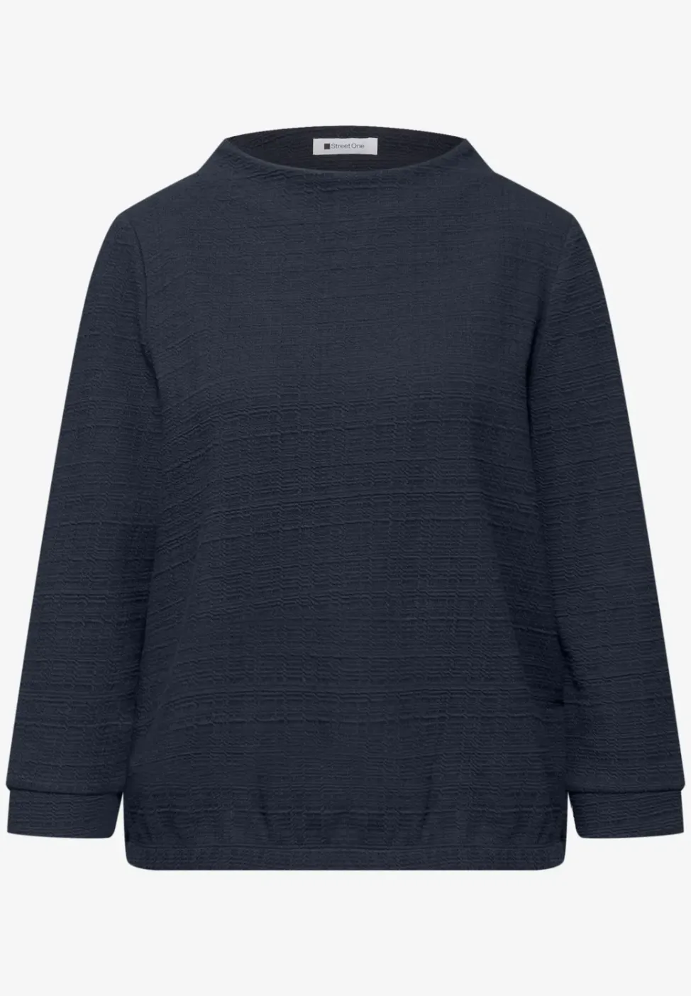 Shirt met structuur