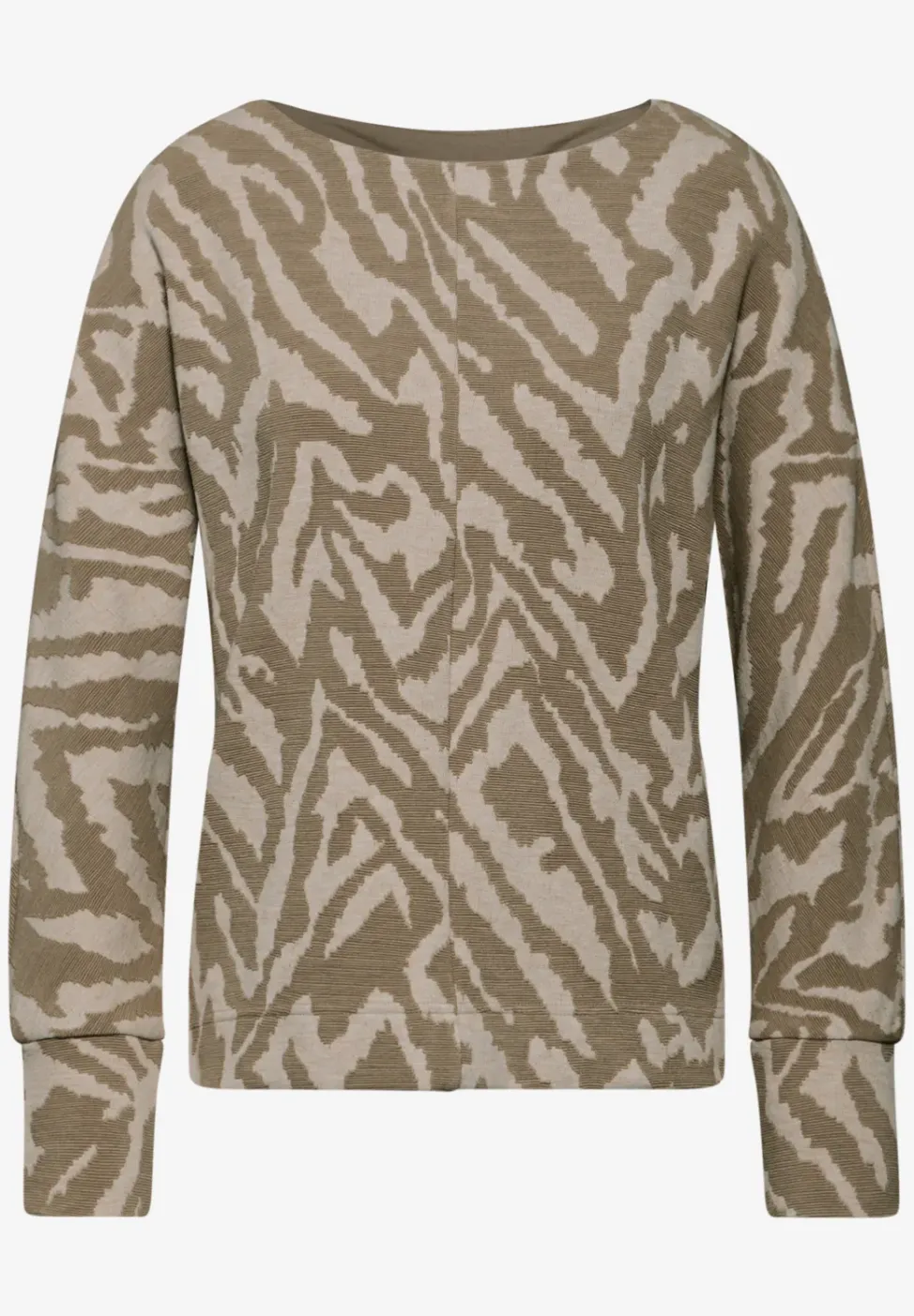 Tweekleurig jacquard overhemd