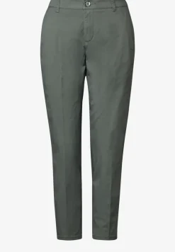 Twill chino broek